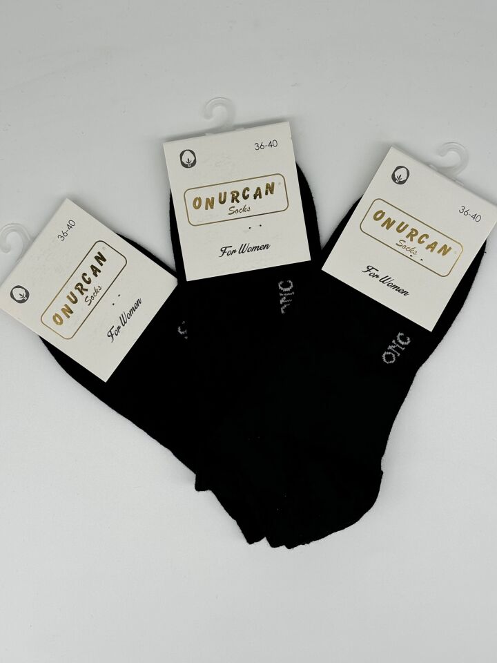 BAYAN SİYAH PATİK 36-40