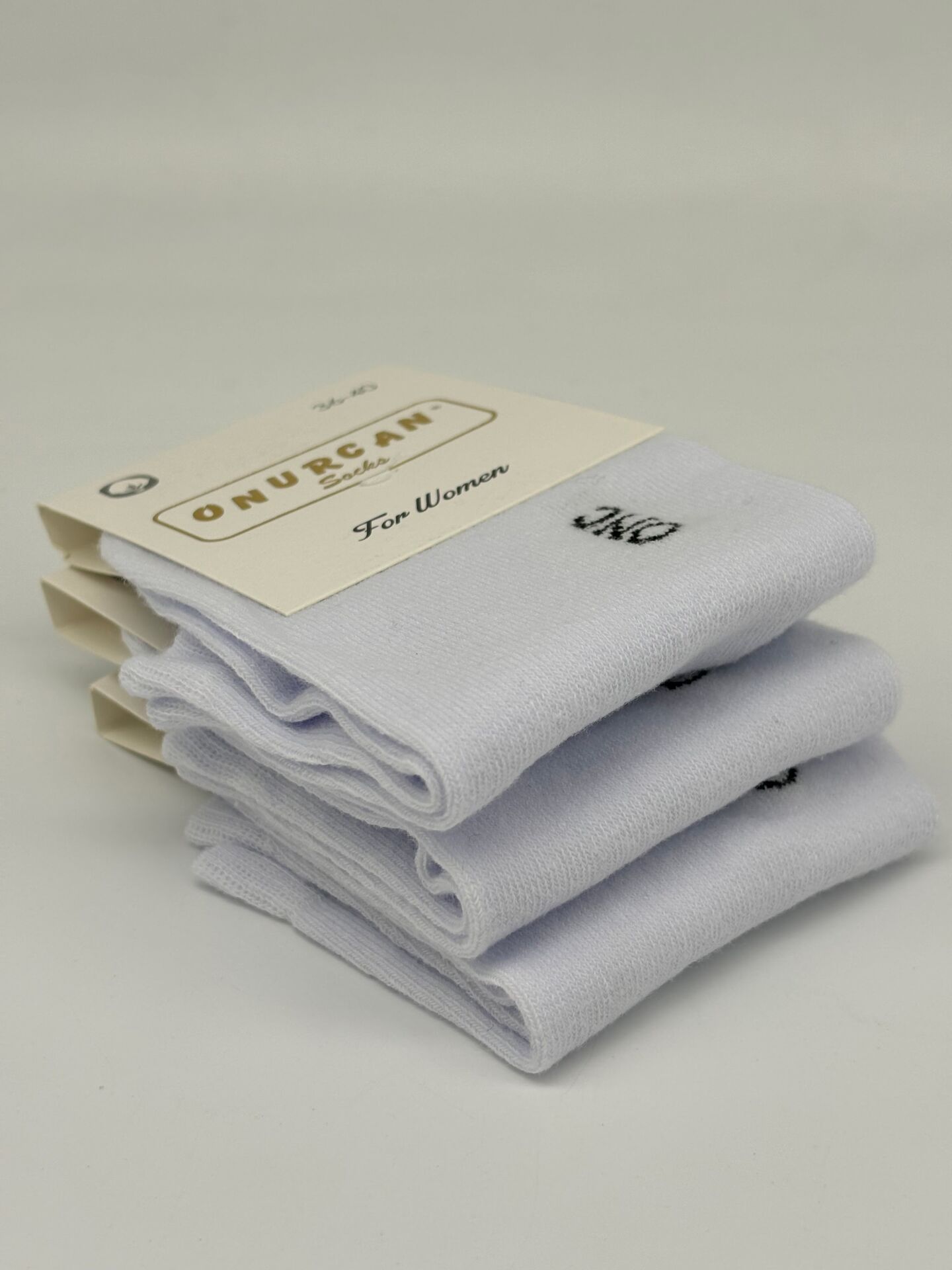 BAYAN BEYAZ PATİK 36-40