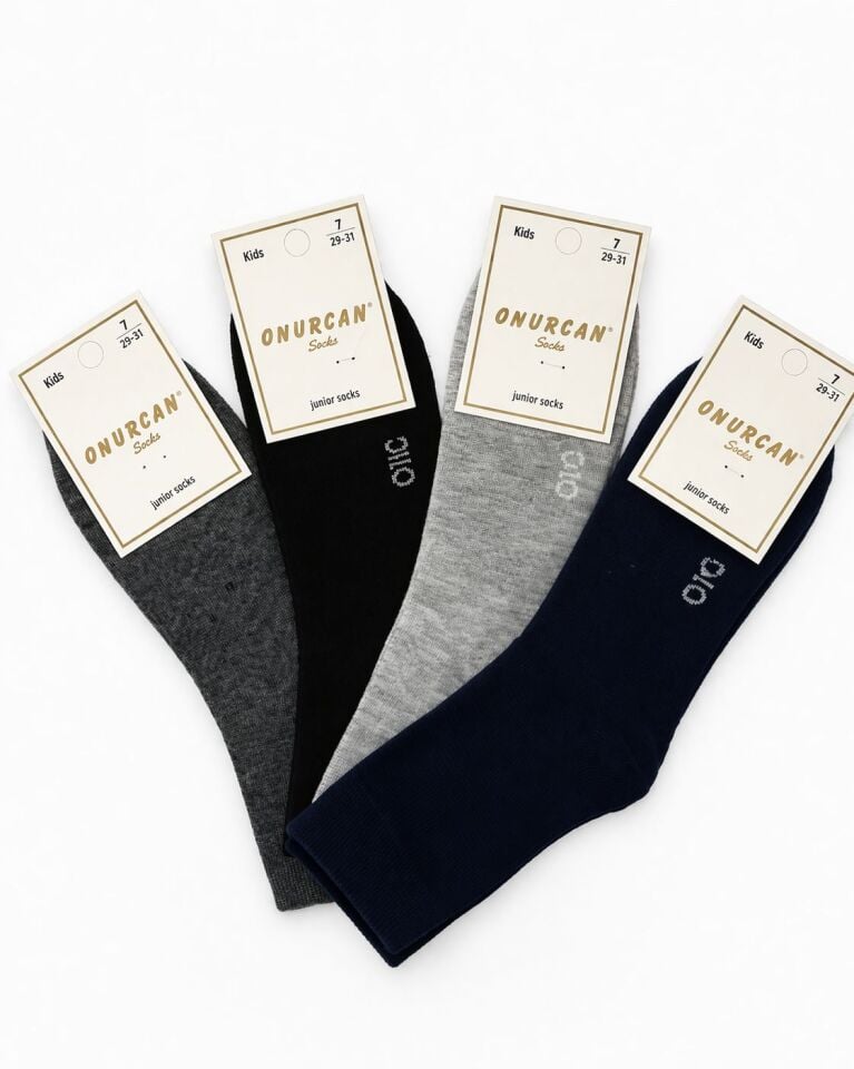 Erkek Çocuk 4'lü Çorap