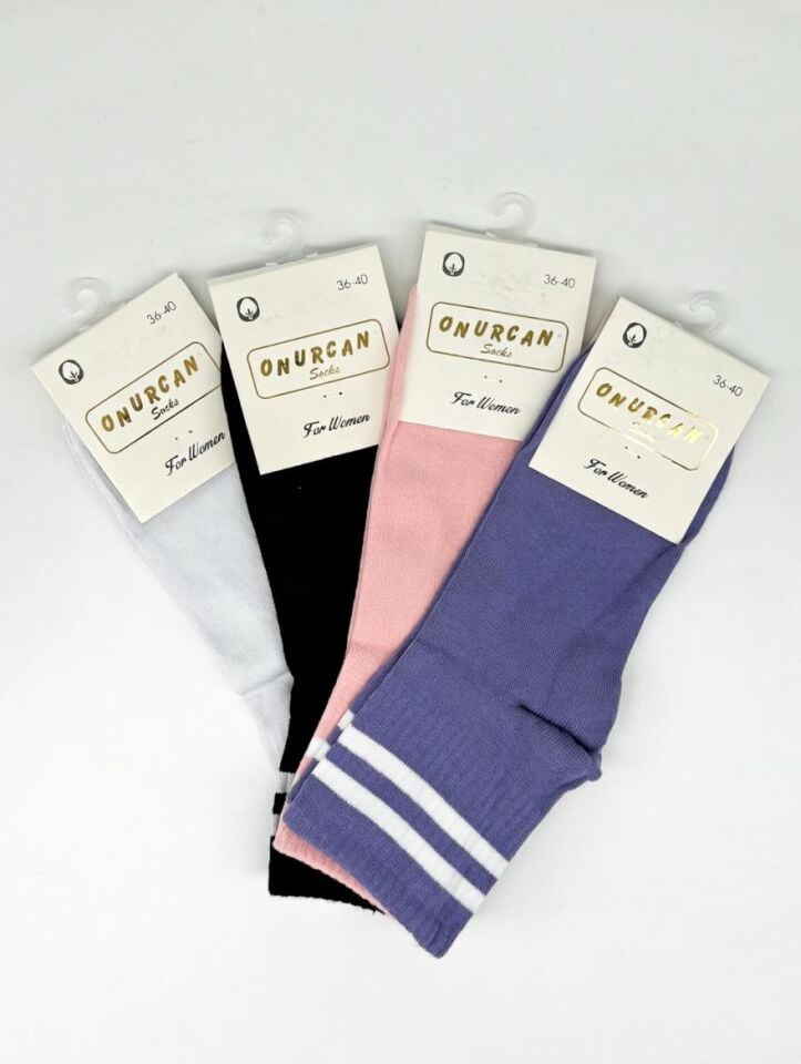 Kadın 4'lü Spor Çorabı