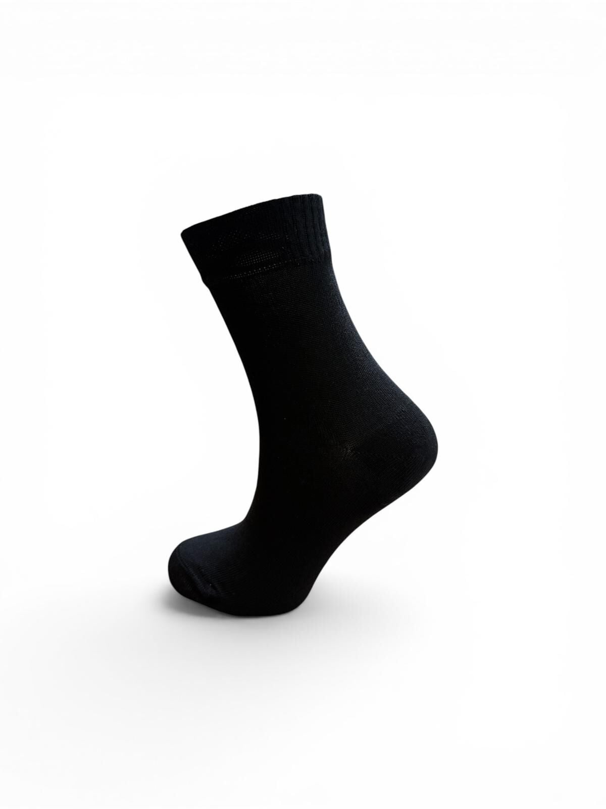 Kadın 3'lü Siyah Renk Bambu Çorap